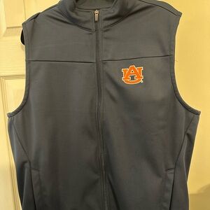 Antigua Navy Blue Auburn Vest
